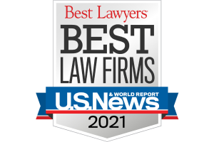 Best Law Firms / US News 2021 - Badge